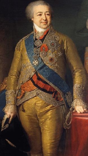 Vladimir Borovikovsky Portrait of Prince Kuropotkin oil painting image